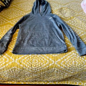 Adidas sweatshirt (no size tag) but fits a size 8 to 10 year old boy.